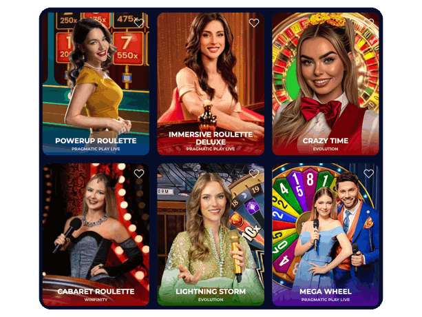 Casino Nine Live Spiele