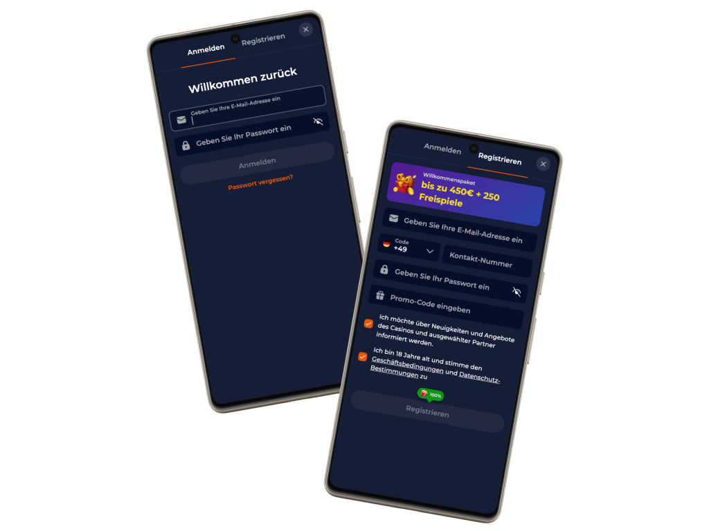 ninecasino registrieren